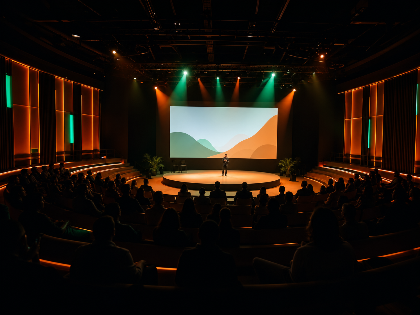 Espaço para eventos do Innova Hub