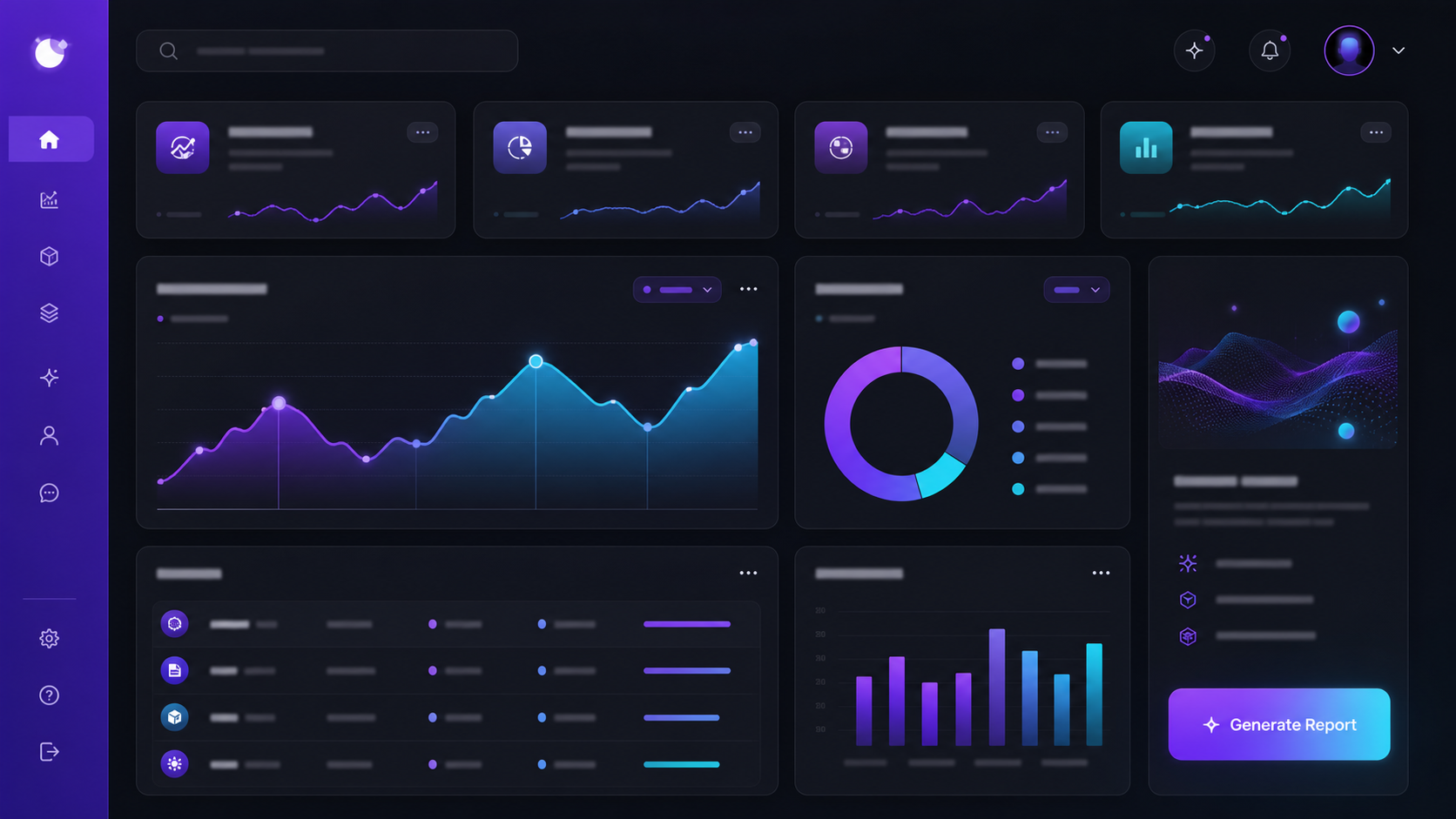 Painel da plataforma NeuralMind