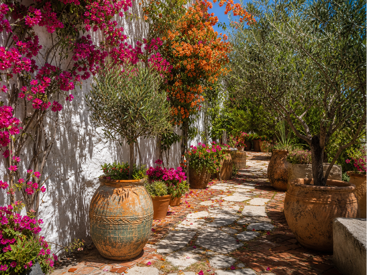 Jardim mediterrâneo