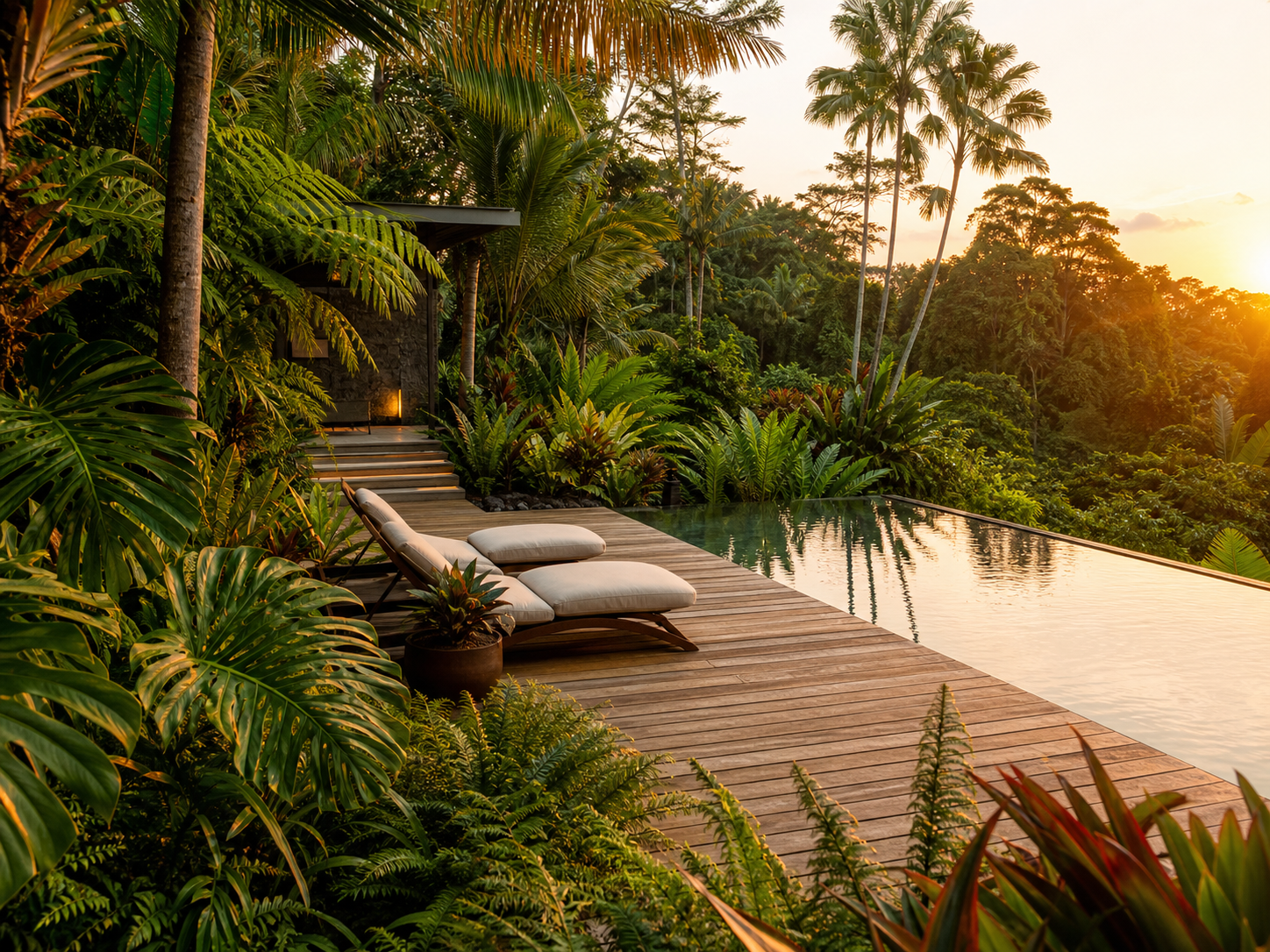 Jardim tropical